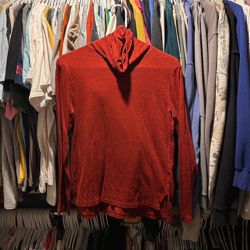 Madewell Burnt Orange Turtleneck